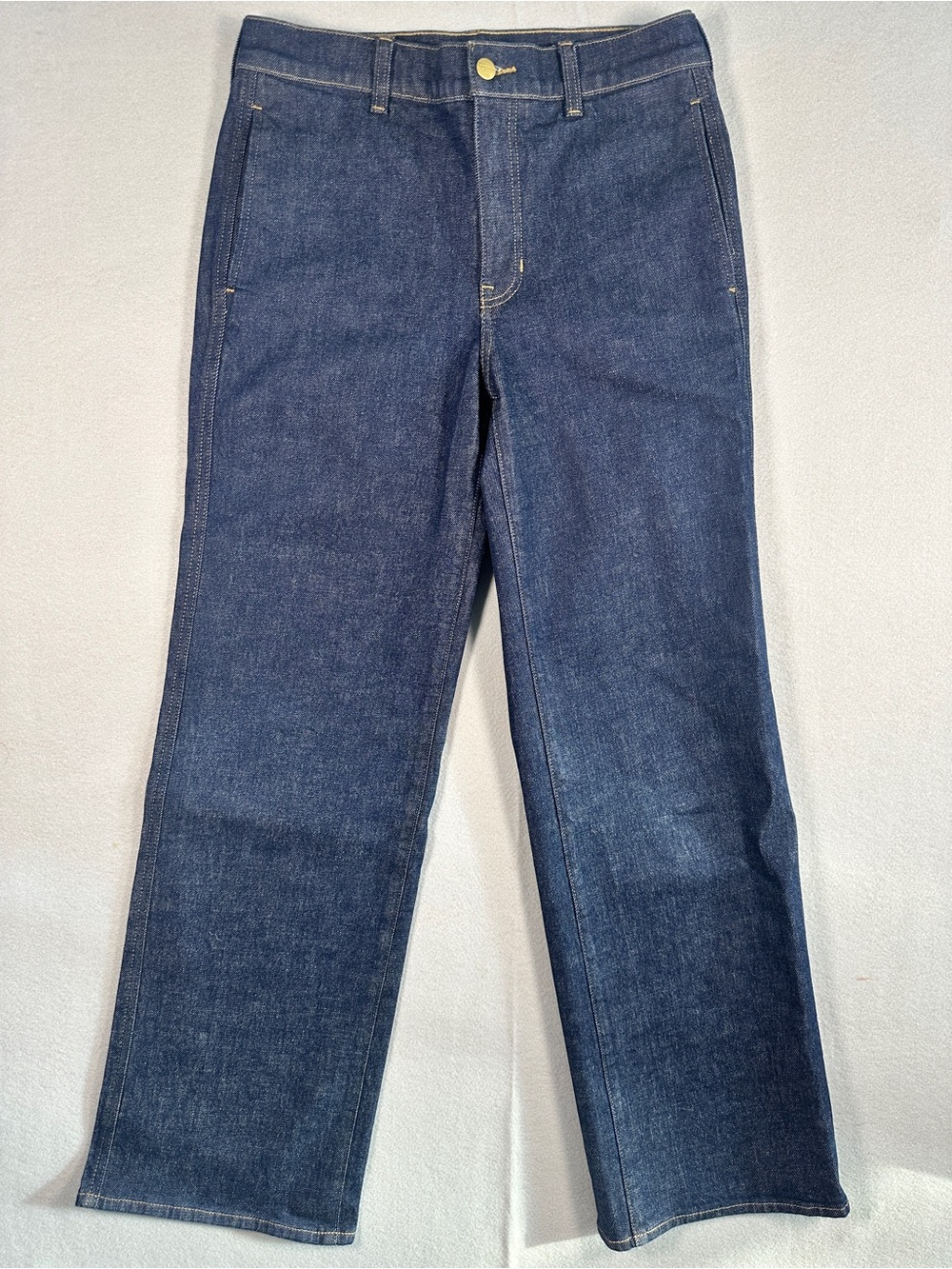 NWT J. Crew '96 Slim Wide Leg Jeans Dark Indigo 27